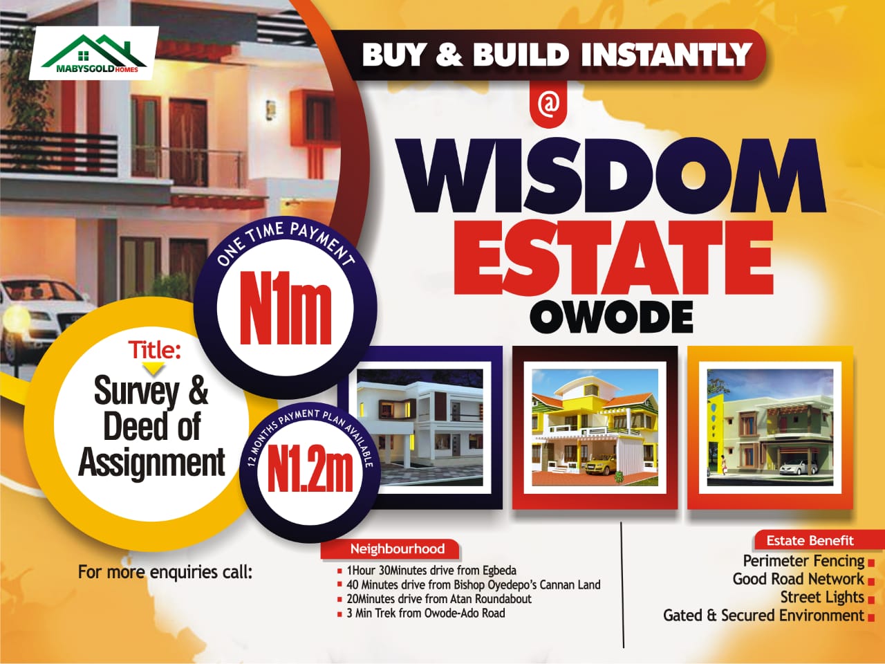 About Mabysgold Homes